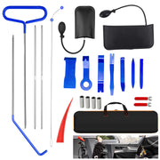 22 Pcs Emergency Tools for Car Door Opening with Pull Cord pop a lock kit for all cars