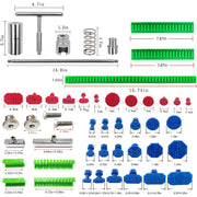 48 Pcs T-Bar Paintless Auto Body Dent Remover Kit