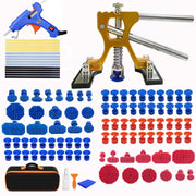 Paintless Auto Dent Repair Tool Set Dent Puller Kit With Golden Lifter & Glue Gun