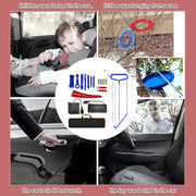 22 Pcs Emergency Tools for Car Door Opening with Pull Cord