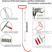 Automotive Emergency Rescue Kit Heavy Duty Pull Hook