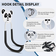 8-Pack Garage Panda Hooks Heavy Duty Steel Garage Storage Wall Mount Hooks