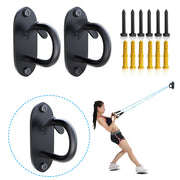 3 PCS Resistance Band Wall Mount Anchor Workout Anchor Hooks for Suspension Training