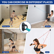 3 PCS Resistance Band Wall Mount Anchor Workout Anchor Hooks for Suspension Training