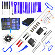 Auto Trim Removal Tool Kit 63 Pcs Pry Tools Auto Clip Pliers, Blue