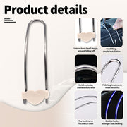 4 Pcs Car Seat Back Hooks Metal Headrest Hangers Hooks for Car Organizer and Storage