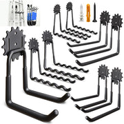 9-Pack Heavy Duty Steel Garage Hooks Wall Mount Garage Storage Hook