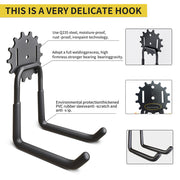 9-Pack Heavy Duty Steel Garage Hooks Wall Mount Garage Storage Hook